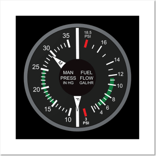 Fuel pressure indicator design Posters and Art